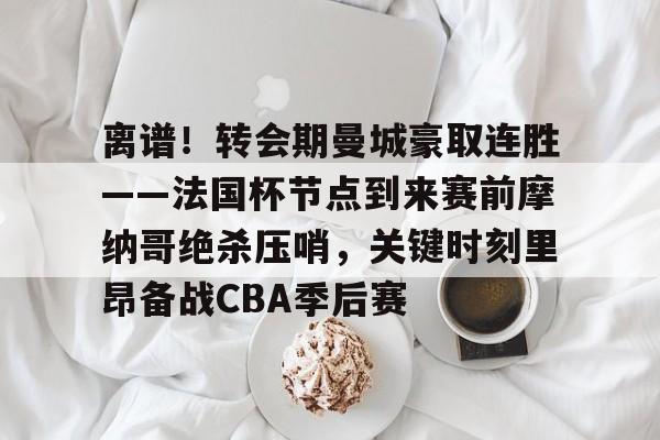 关于离谱！转会期曼城豪取连胜——法国杯节点到来赛前摩纳哥绝杀压哨，关键时刻里昂备战CBA季后赛的信息